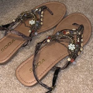 Soda summer sandals